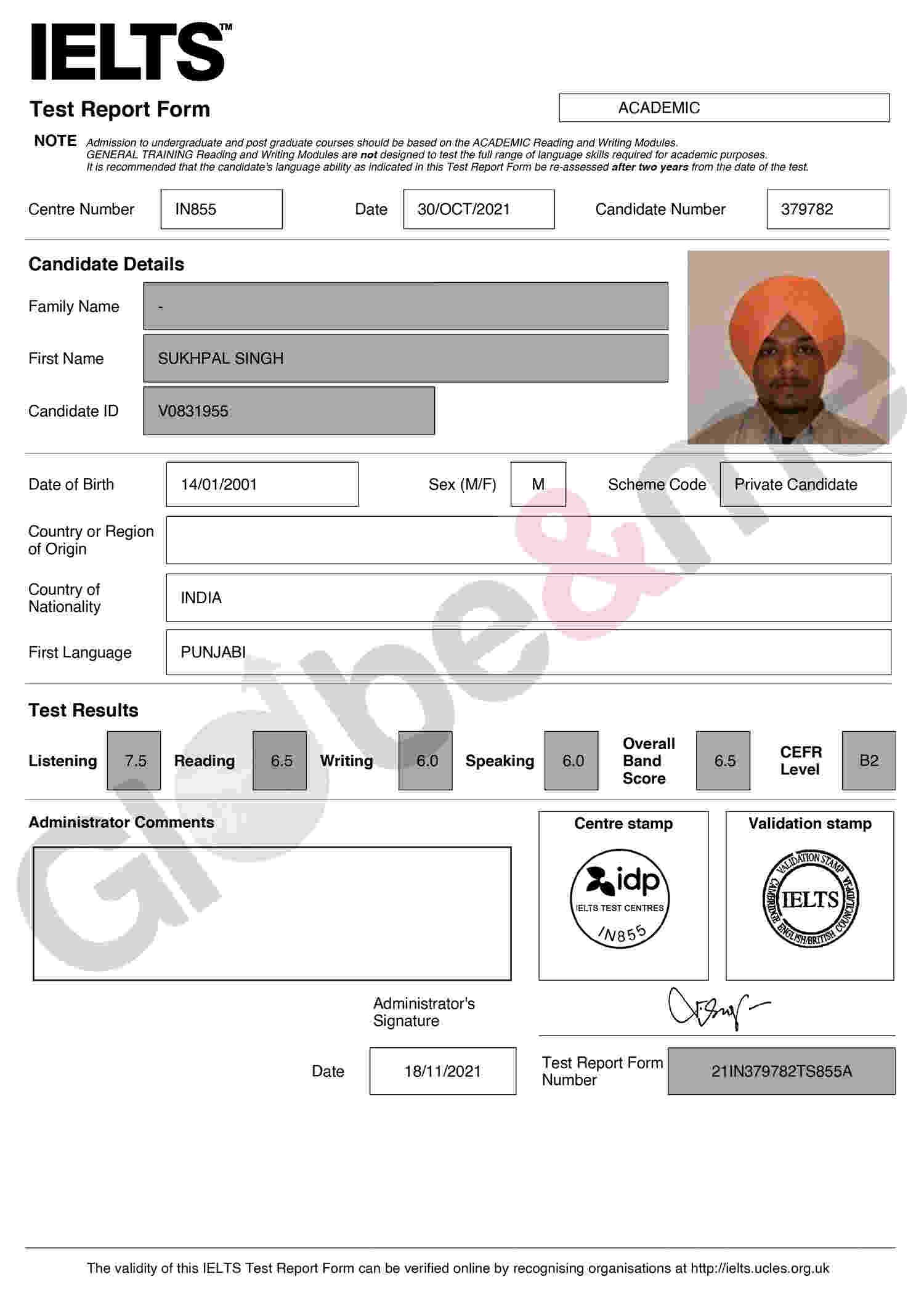 trf form 6-01